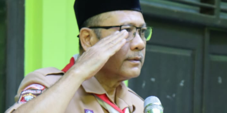 MTsN 1 Bandar Lampung Gelar Upacara HaUlang Tahun Pramuka ke-62Tahun 2023