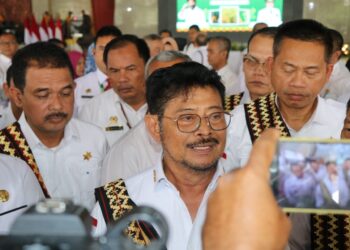 Produksi Padi Lampung Lampaui Target, Menteri Pertanian RI Harapkan Provinsi Lampung Menjadi Penopang Pangan Nasional