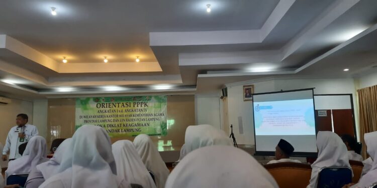 ASN PPPK MAN 1 Bandarlampung Ikuti Masa Orientasi Pegawai