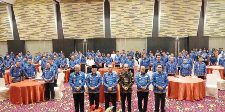 Sekretaris Daerah Provinsi Lampung Buka Rapat Evaluasi Sistem Akuntabilitas Kinerja Instansi Pemerintah (SAKIP) Provinsi Lampung Tahun 2023