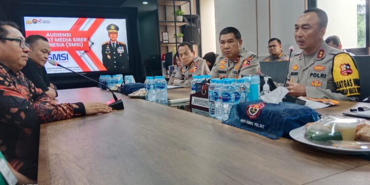 Humas Polri dan SMSI Perkuat Kolaborasi Wujudkan Pemilu Damai