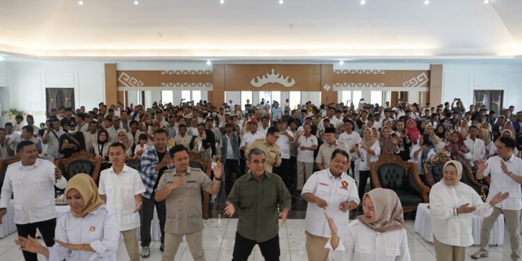 Muzani Beri Pembekalan ke Ribuan Saksi Gerindra di Lampung: Pastikan Prabowo Menang di Setiap TPS