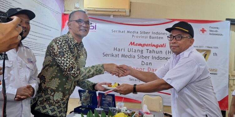 HUT Ke-7 Tahun, SMSI Provinsi Banten Gelar Donor Darah