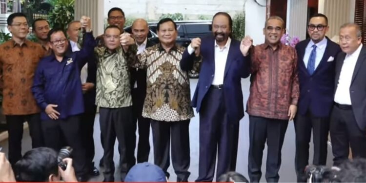 Sekjen Gerindra: Pertemuan Prabowo dan Surya Paloh Bicarakan Persoalan Bangsa