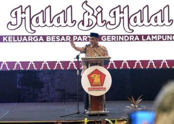Sekjen Gerindra Perkenalkan Rahmat Mirzani Djausal sebagai Calon Gubernur Lampung 2024
