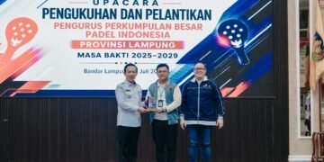 Pemprov Lampung Kembangkan Padel untuk Dongkrak Sport Tourism dan Ekonomi Daerah.