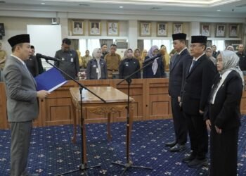 Pemprov Lampung Lantik Pejabat, Perkuat Organisasi dan Pelayanan Publik.