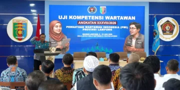 UKW PWI Angkatan ke-38 Digelar, Pemprov Lampung Dorong Lahirnya Wartawan Profesional
