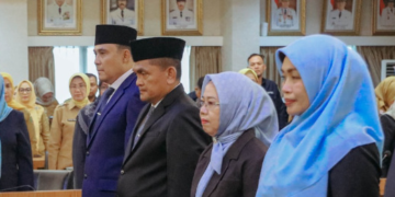 Wagub Jihan Nurlela Lantik Lima Pejabat Pemprov Lampung, Dorong Akselerasi Kinerja dan Pelayanan Masyarakat